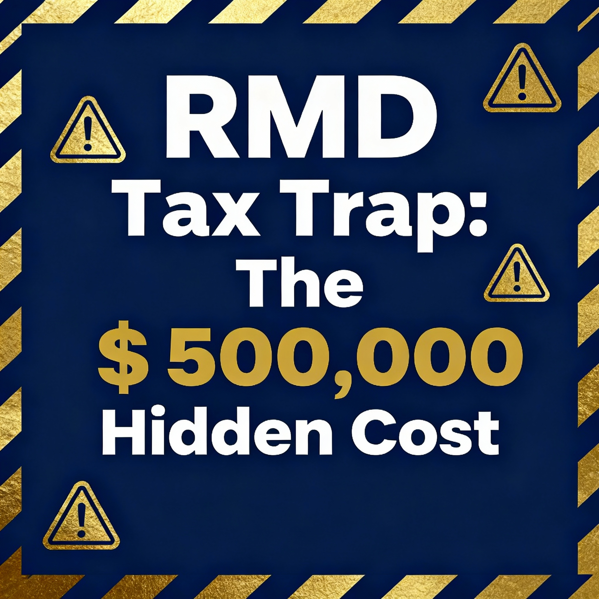 Required Minimum Distributions (RMDs): The $500,000 Tax Trap Most Retirees Don’t See Coming
